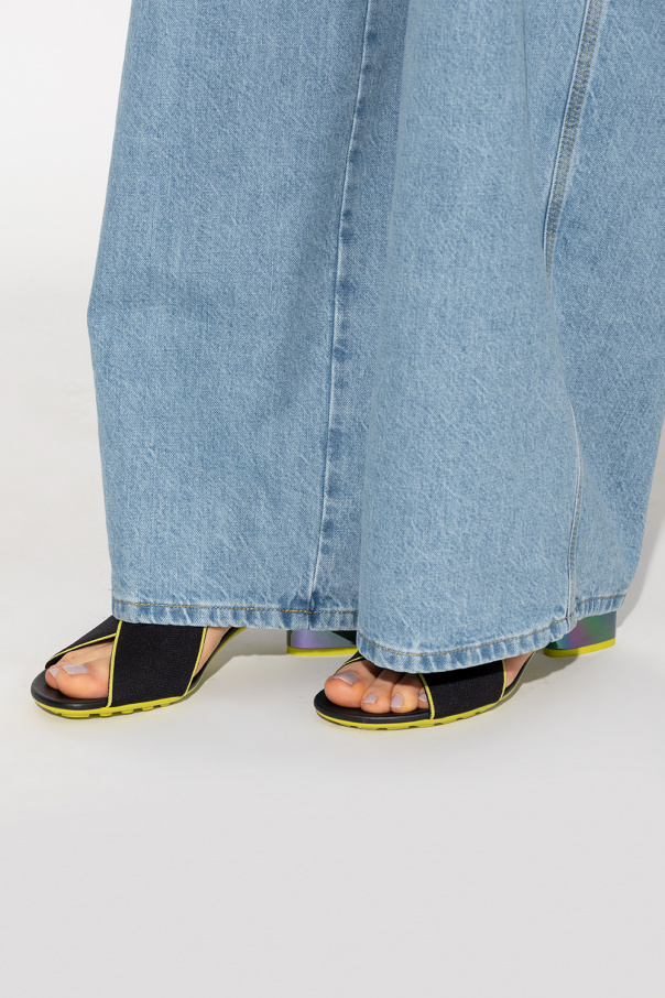 【送料&関税込】Bottega Veneta Flex Sandals Bottega Veneta Jacquard-logoed FLEX Sandals with Elastic